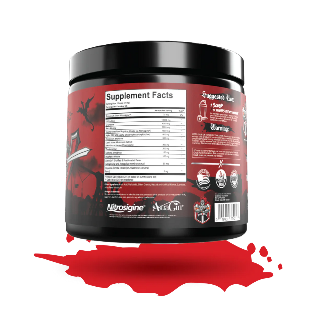 Excalibur Nutrion | Arthur Preworkout