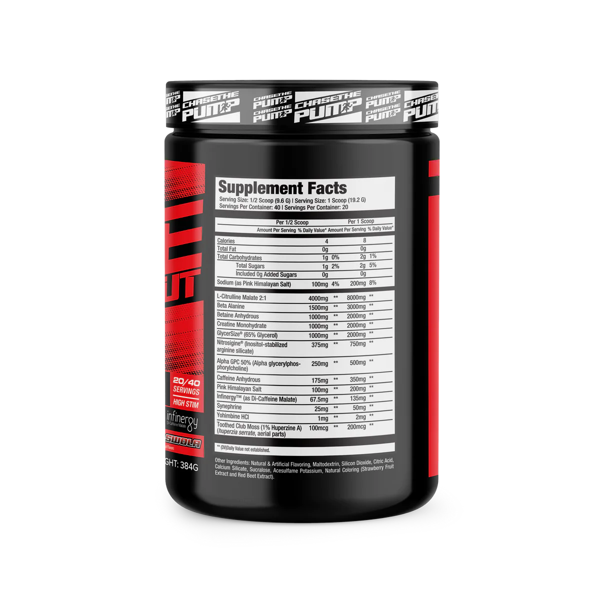 Chase The Pump | Fully Loaded Preworkout Chase The Pump $49.99