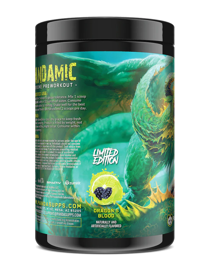 Panda Supps | PANDAMIC PRE-WORKOUT Panda Supps $54.95