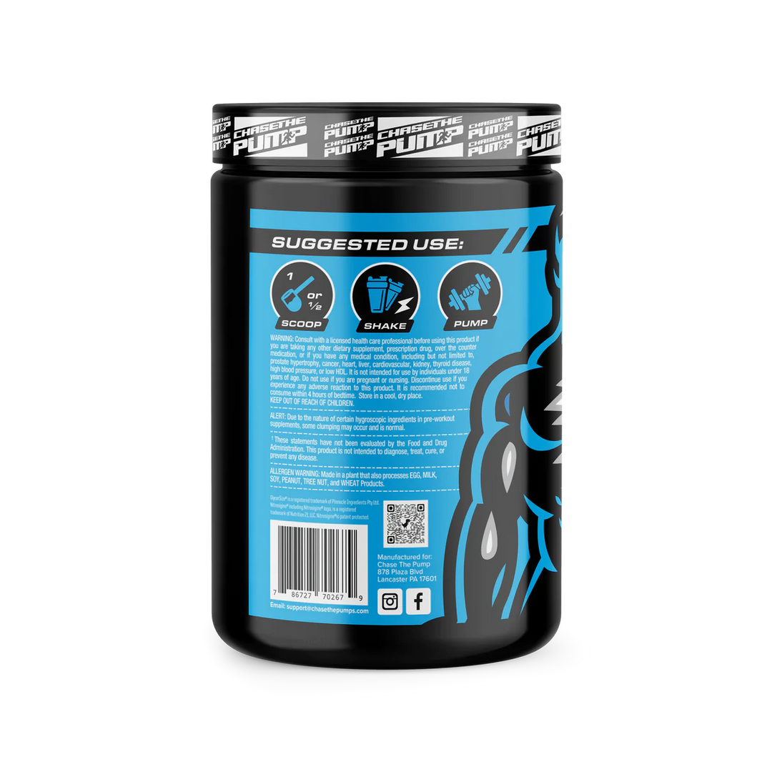 Chase The Pump | Stim Free Preworkout Chase The Pump $49.99