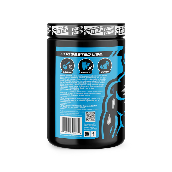 Chase The Pump | Stim Free Preworkout Chase The Pump $49.99