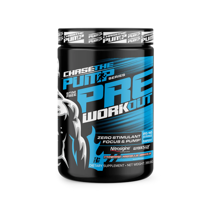 Chase The Pump | Stim Free Preworkout Chase The Pump $49.99