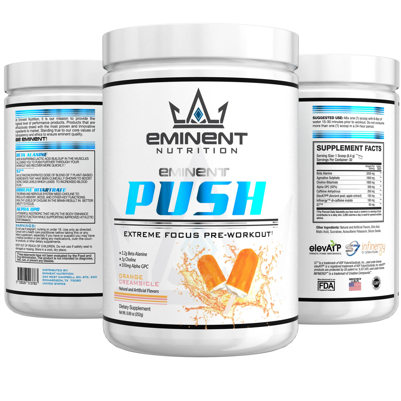 Eminent Nutrition | Eminent Push Preworkout