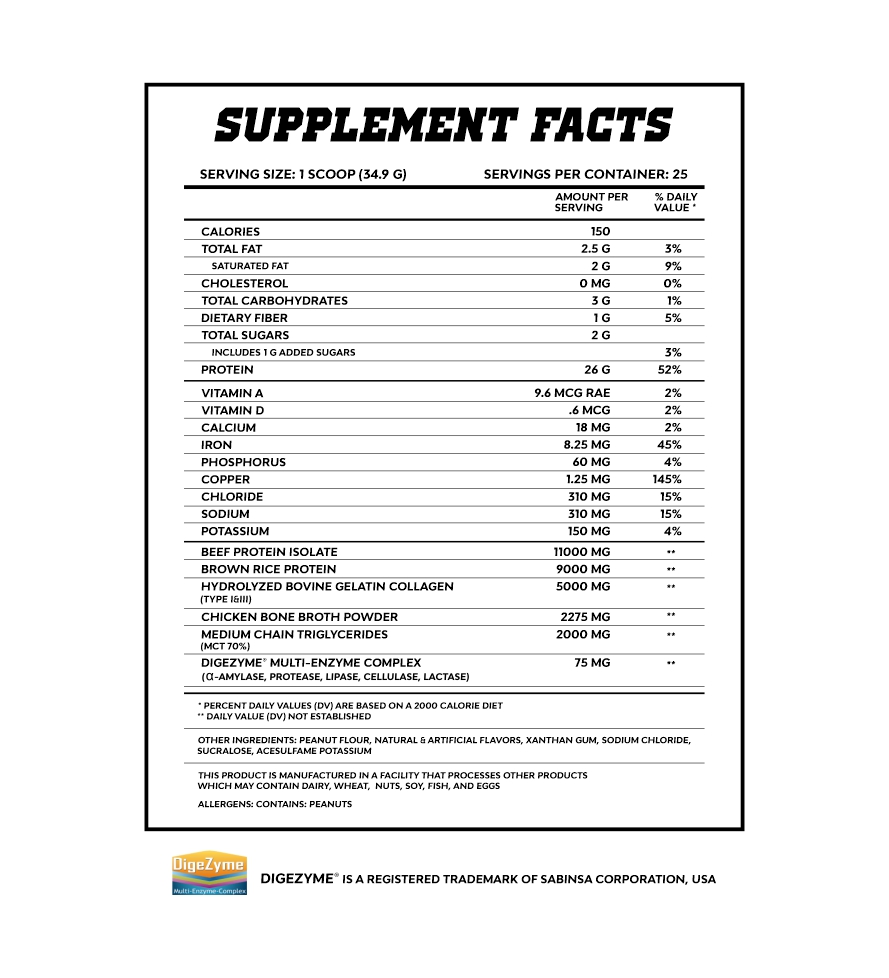 Hypd Supps | ISO FOOD Hypd Supps $49.95