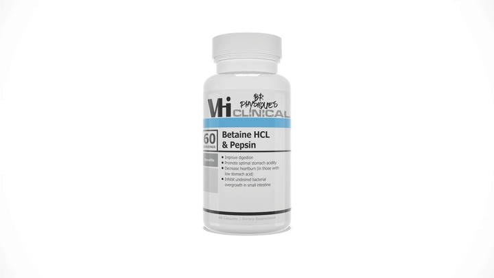 VHI Clinical | Betaine HCL & Pepsin VHiFit $29.95