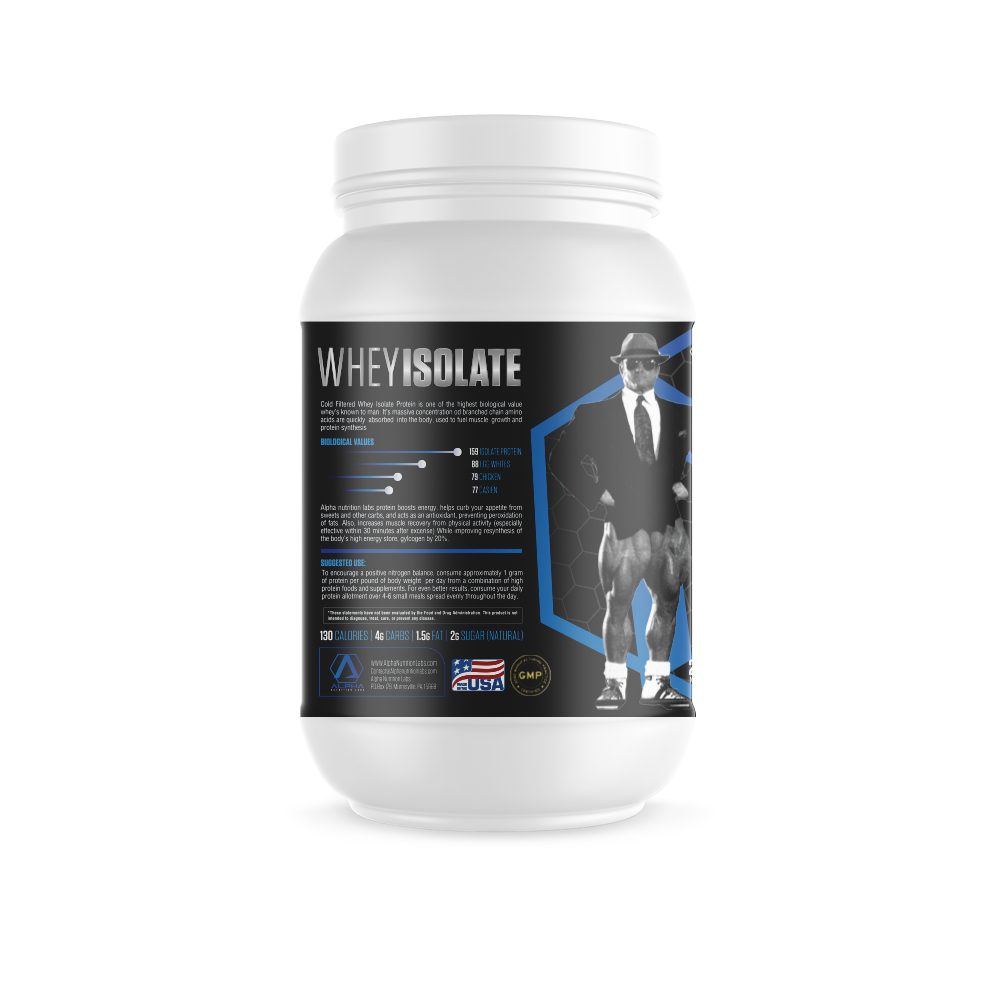 Alpha Nutrition Labs | Whey Isolate Protein Alpha Nutrition Labs $49.95