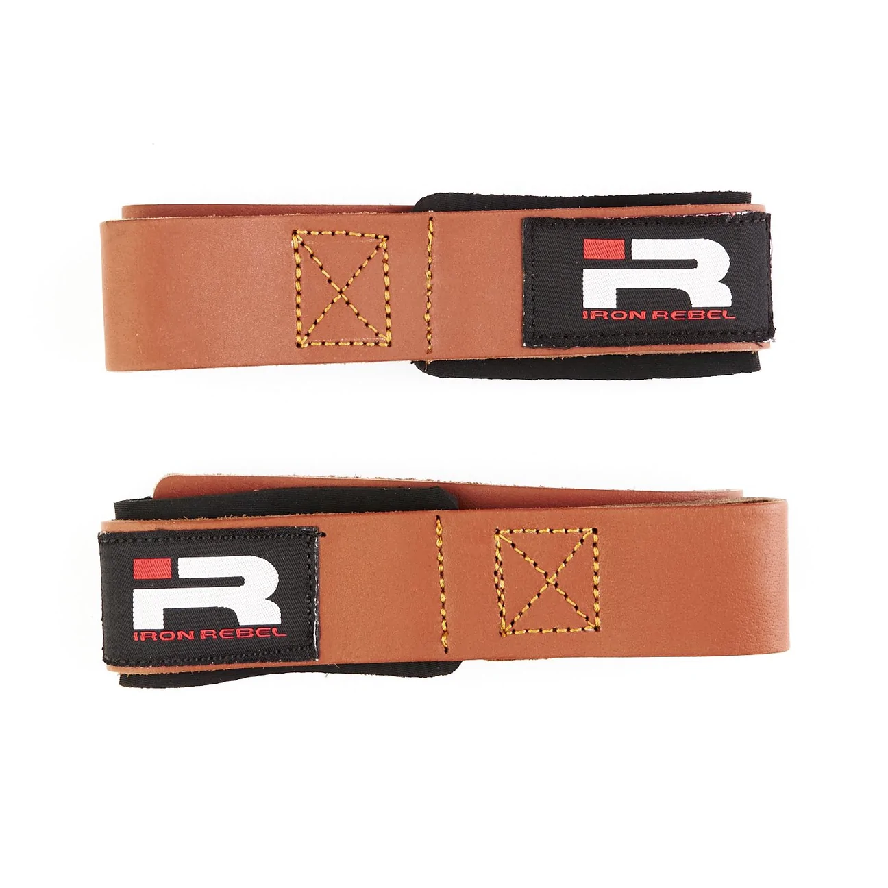 Iron Rebel | Leather Padded Lifting Straps