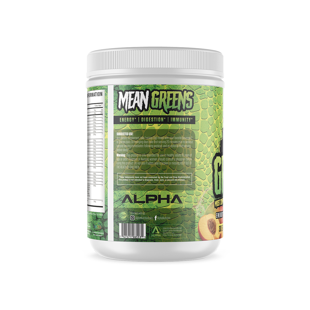 Alpha Nutrition | Mean Greens Alpha Nutrition Labs $54.95