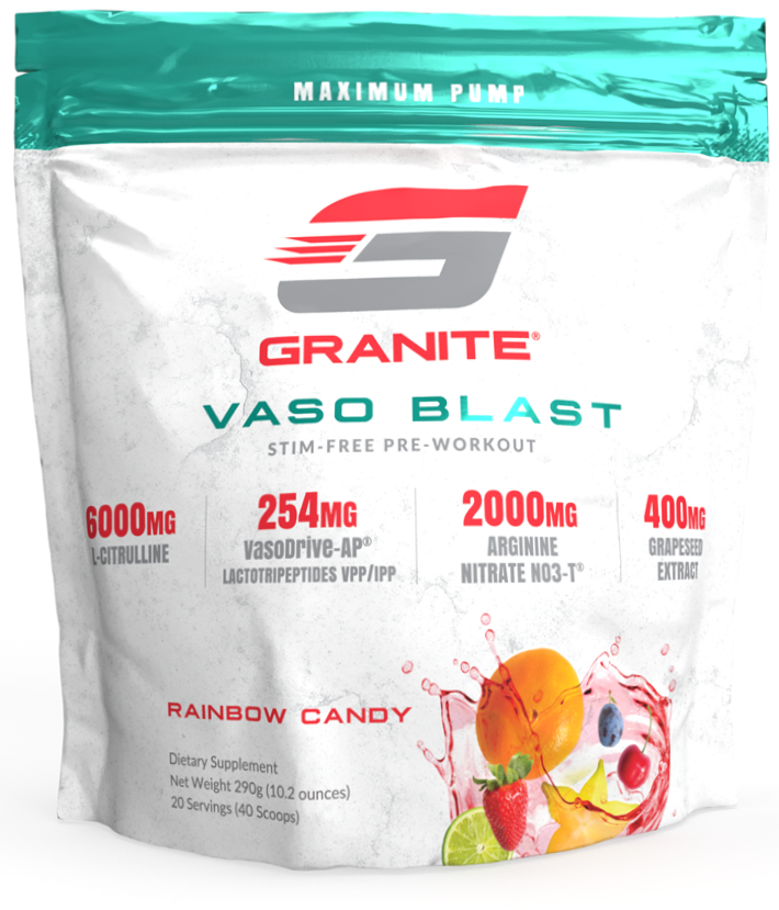 Granite Supplements | Vaso Blast Granite Supplements $44.95
