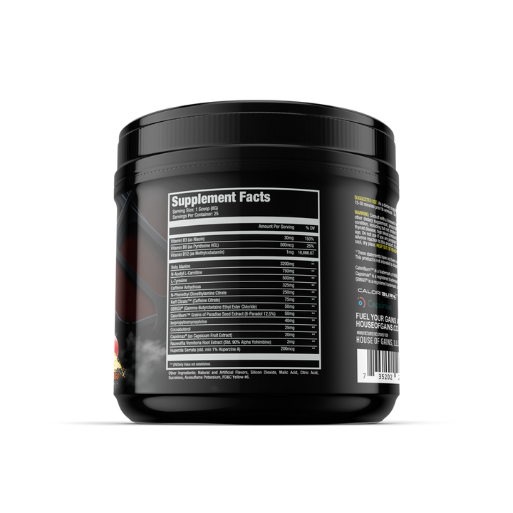 House of Gains | IGNIS (Thermo Pre-workout) House of Gains $44.95