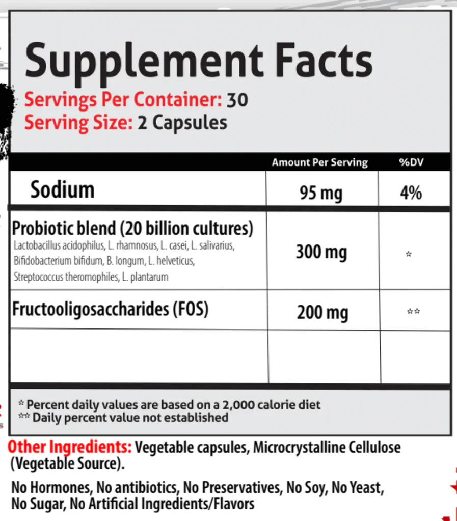 Frontline Formulations | Probiotic+ Frontline Formulations $29.99