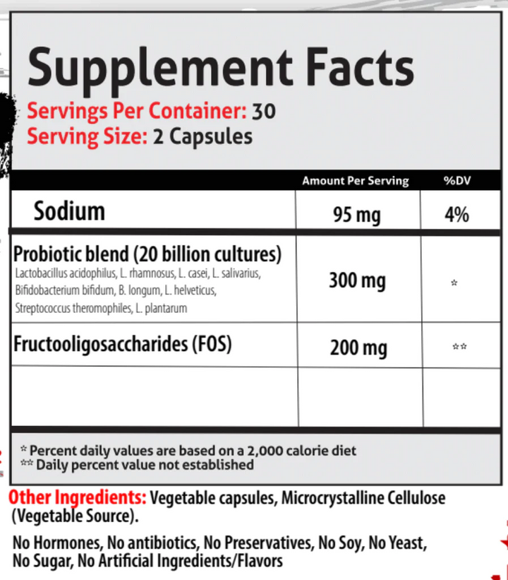 Frontline Formulations | Probiotic+ Frontline Formulations $29.99