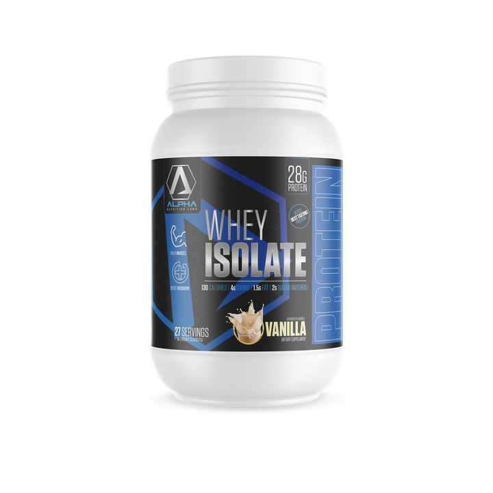 Alpha Nutrition Labs | Whey Isolate Protein Alpha Nutrition Labs $49.95